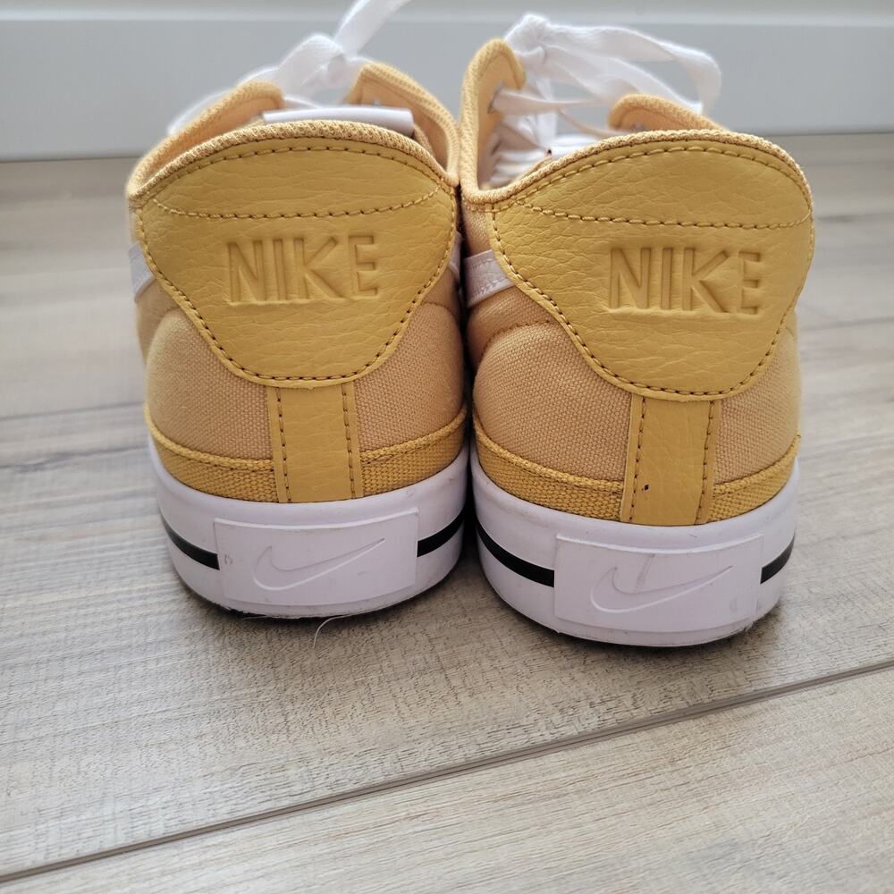 Nike Court Legacy Canvas Sanded Gold Sneakers Men Sz 11 CW6539-700 - Picture 12 of 16